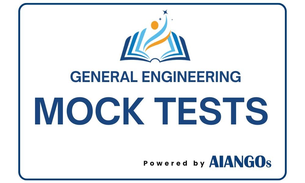 General Engineering - MCQ from Study Material (Part 1) - LDCE Mock Test ...